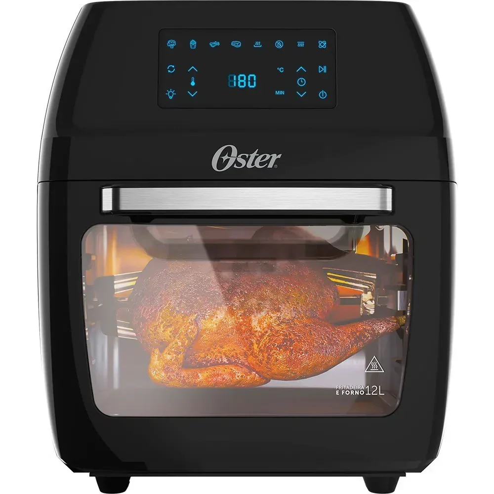 Fritadeira Elétrica Sem Óleo Air Fryer 12L